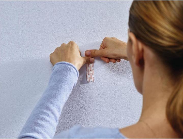 Actual product image tesa Adhesive nail wallpaper & plaster height adjustable