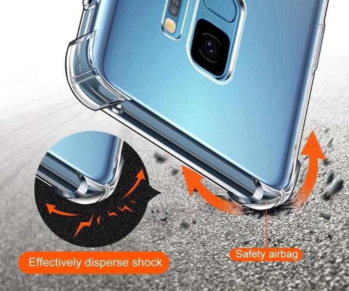 Produktbild Screenguard Samsung Galaxy S9 Hülle Crystal Soft Airbag Bumper (Samsung Galaxy S9+)