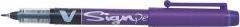 Produktbild Pilot Faserschreiber V Sign Pen, violett,Strichst„rke: 0,6mm (Violett, 1 x)