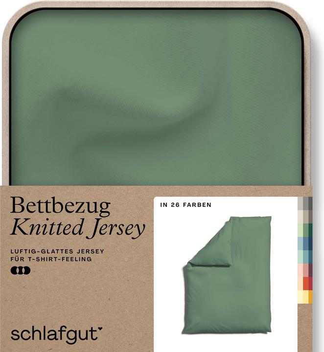 Image du produit schlafgut Knitted Jersey (Housse de couette, 155 x 220 cm)