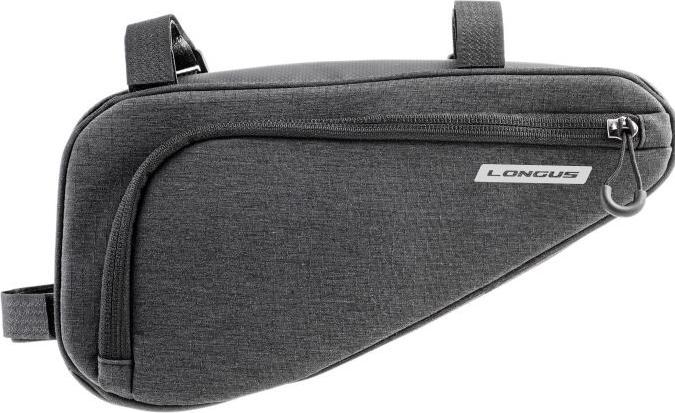 Actual product image Longus Frame bag GRANITE 1.0L Grey (1 l, Frame bag)