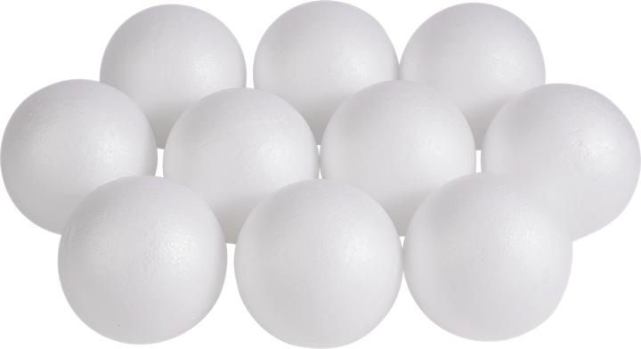 Image du produit VBS Boule de polystyrène, Ø 12 cm, 10 pièces