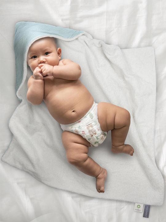 Produktbild Aspero 2x Baby Musselin Wickeltücher aus Bio-Baumwolle