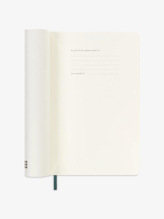 Actual product image Moleskine Professional notebook (A7, Lined, Soft cover)