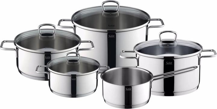 Image du produit Silit Alicante (Ensemble de casseroles et de poêles de cuisson, Acier inoxydable)