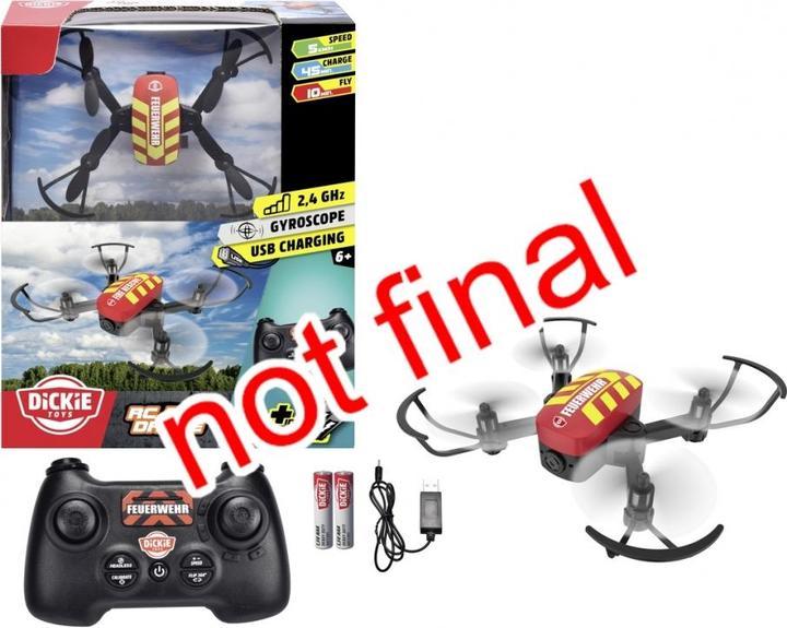 Immagine prodotto Dickie Drone antincendio RC, RTR