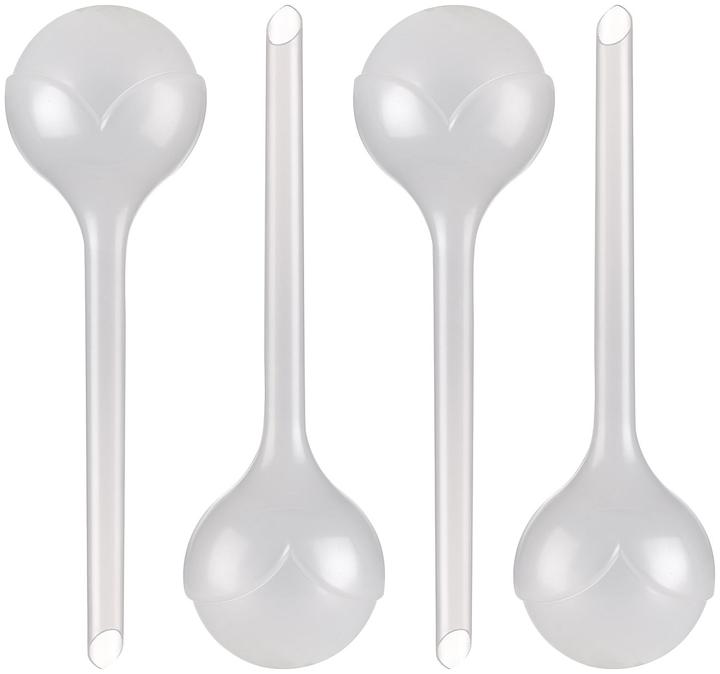 Immagine prodotto Royal Gardineer Set di 4 palline di irrigazione senza irrigazione, plastica, trasparente, Ø 8,5 cm (Palline per l'irrigazione)