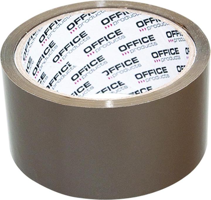 Actual product image Office Products Packaging tapes, hot melt, 48 mm, 50 y, 45 micr., brown (48 mm)