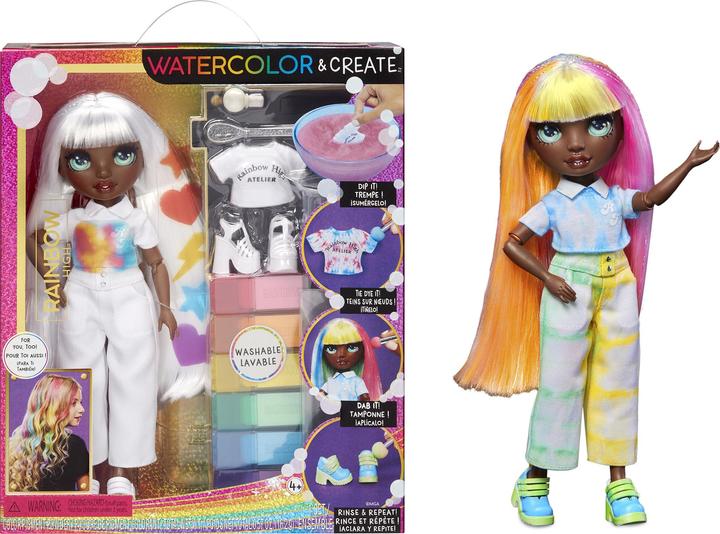 Immagine prodotto MGA Bambole Rainbow High Water Color Occhi Verdi