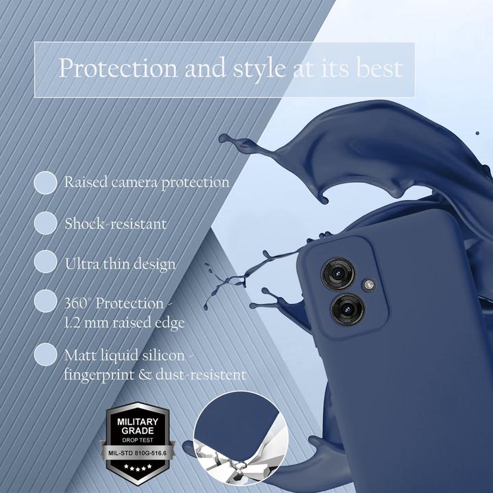 Produktbild Cadorabo Hülle für Motorola Moto G55 im Liquid Case Design (Motorola Moto C)