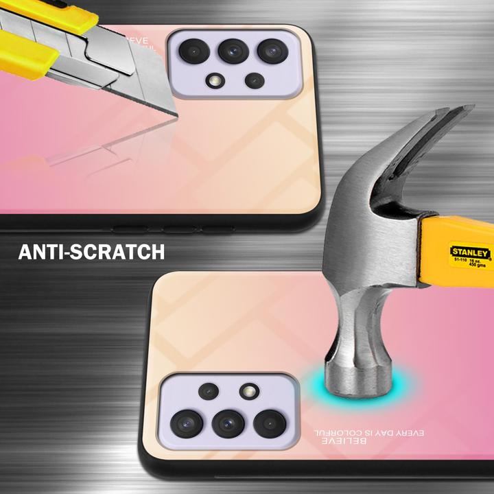 Image du produit Cadorabo TPU 2 couleurs Housse en verre (Samsung Galaxy A33 5G)