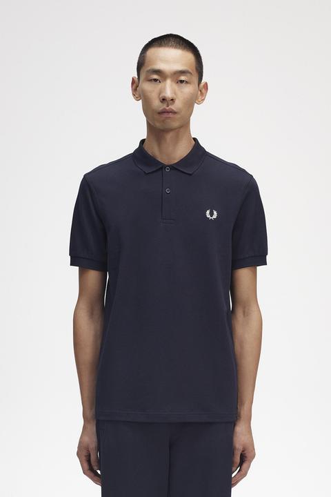 Produktbild Fred Perry Plain Polo Shirt navy (XL)