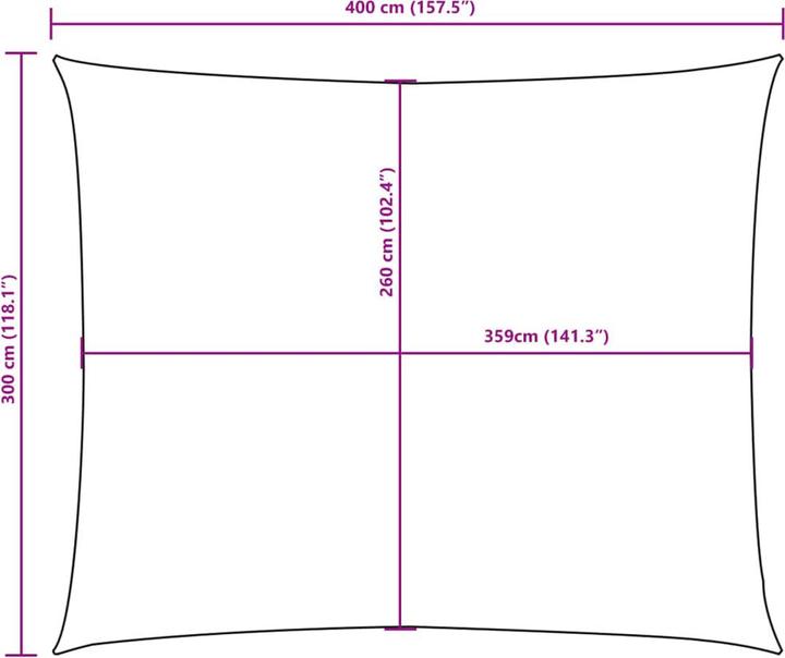 Actual product image VidaXL Awning (300 x 400 cm)