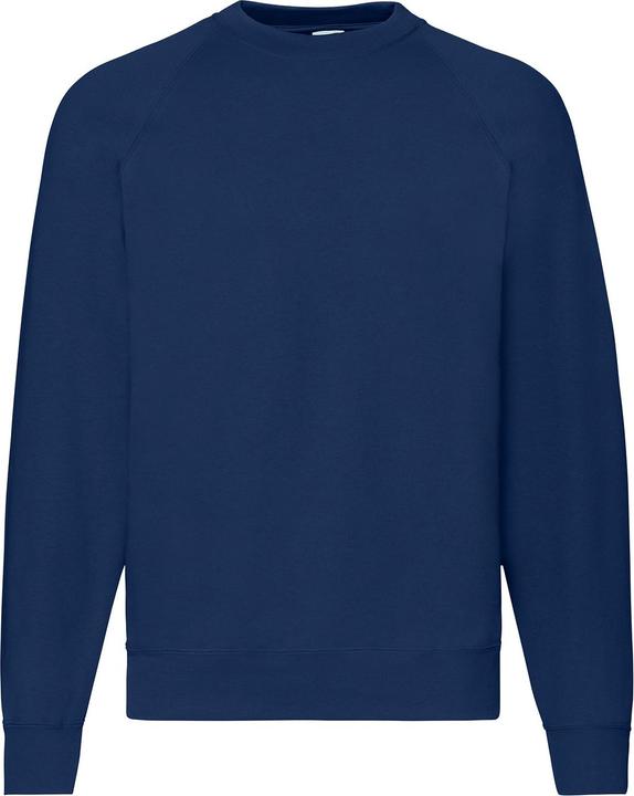 Actual product image Fruit of the Loom Mens Classic 80/20 Raglan Sweatshirt (S)