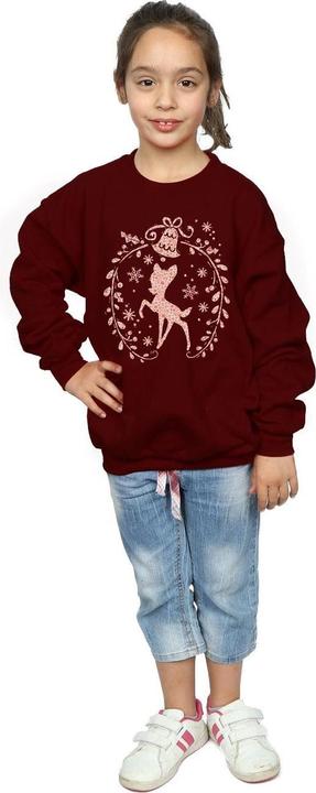 Immagine prodotto Disney Bambi Christmas Wreath Felpa Ragazze (128)
