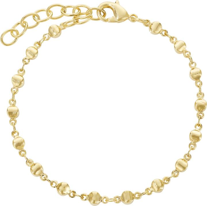 Steinkult Armband vergoldet "Lana" (20 cm, Messing 18 Kt. Vergoldet)
