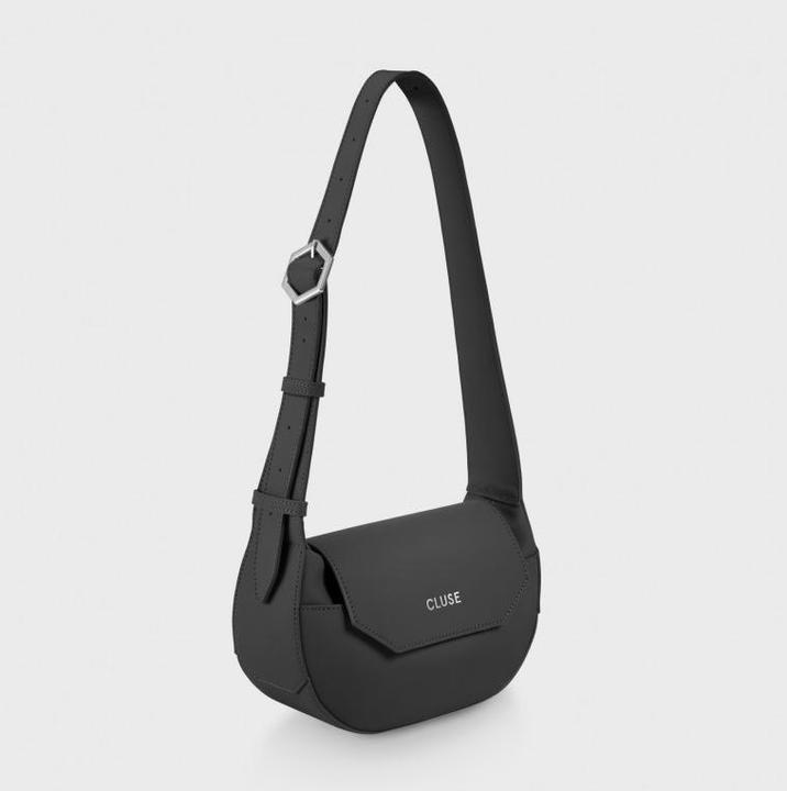 Produktbild Cluse Sacroisé Petite Umhängetasche, Schwarz, Silberfarben