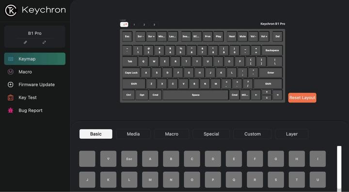 Image du produit Keychron B1 Pro (US, Sans fil)