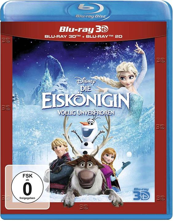 Image du produit La reine des glaces Complètement givrée (Blu-ray, Blu-ray 3D, 2013, Turc, Anglais, Italien, Allemand)