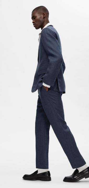 Produktbild Selected Homme Regular Fit Leinen Anzughose (54)
