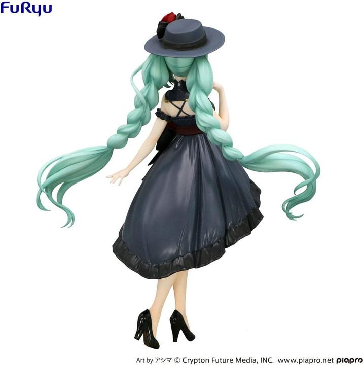 Actual product image Furyu Hatsune Miku statuette PVC Trio-Try-iT Outing Dress 19 cm
