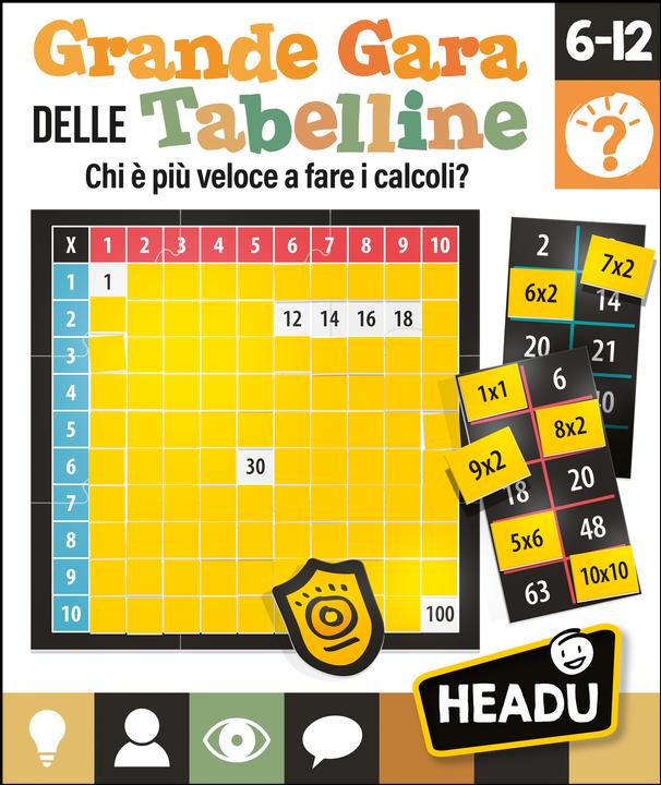 Produktbild Headup Games Grande Gara delle Tabelline