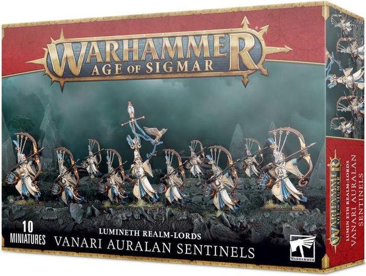 Actual product image Games Workshop Warhammer AoS Lumineth R-L: Vanari Auralan Sentinels