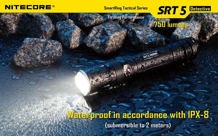 Actual product image Nitecore Srt5 (136 cm, 750 lm)