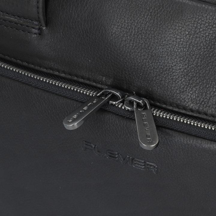 Actual product image Plevier Vintage Larry Aktentasche Leder 40 cm Laptopfach (17.32")