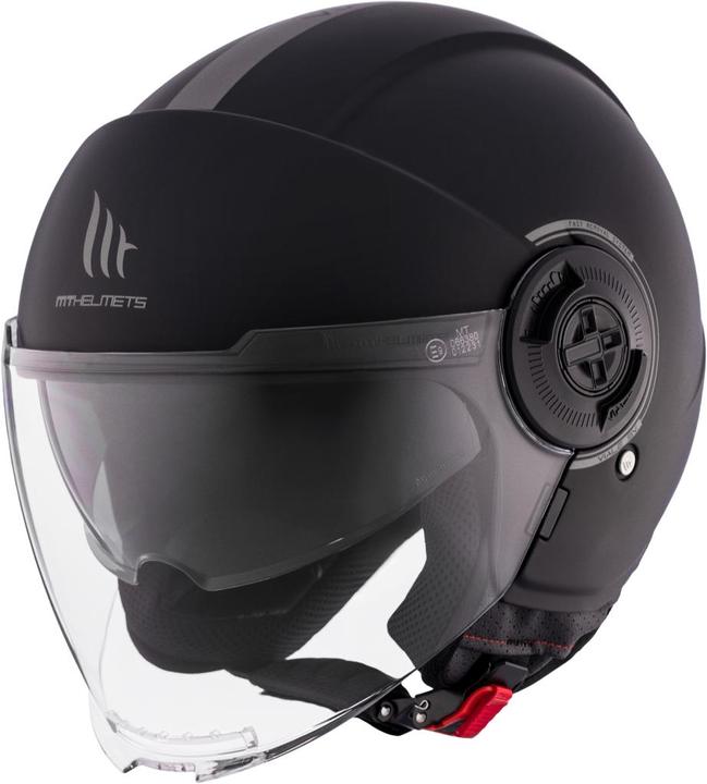 MT Helmets jet-helm mit zwei bildschirmen viale sv (57 - 58 cm, M)