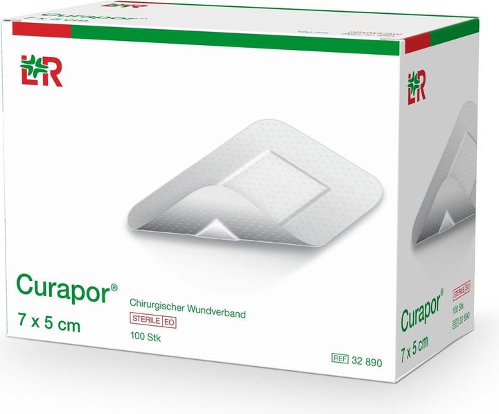 Produktbild Curapor Chirurgisch Wundverband 10x8cm steril (5 x)