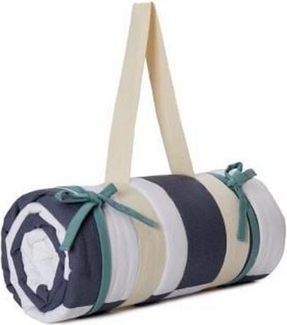 Immagine prodotto Picknickdecke Tamina 180 x 120 cm - Blaugrau / Naturweiss