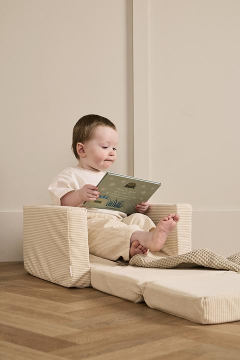 Actual product image Kids Concept Folding armchair beige (Child armchair)