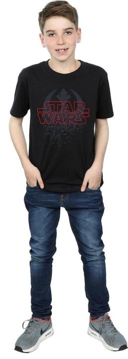 Produktbild Star Wars The Last Jedi Shattered Emblem TShirt Jungen (140, 146)