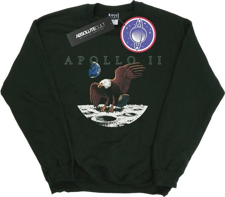 Actual product image Nasa Mens Apollo 11 Vintage Sweatshirt (L)