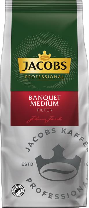 Image du produit Jacobs Café moulu Banquet Medium 1 kg (Torréfaction moyenne, 1000 g)