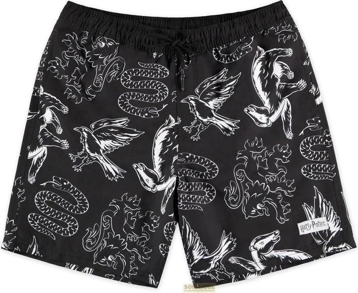 Actual product image Cotton Division HARRY POTTER - Symbols - Short de Bain (L) (L)