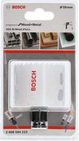 Actual product image Bosch Professional Zubehör Saw wheel HSS-Co Bi-Metal SDS-Click (59 mm)