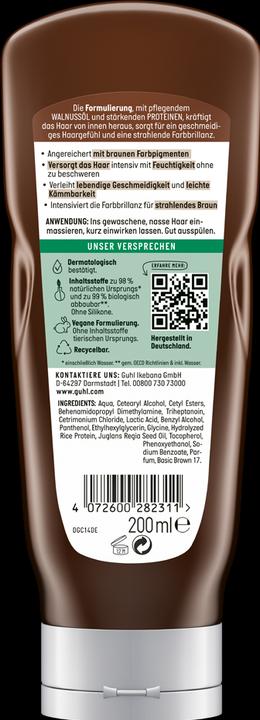 Produktbild Guhl - BRAUN FASZINATION Farbglanz-Spülung (200 ml)
