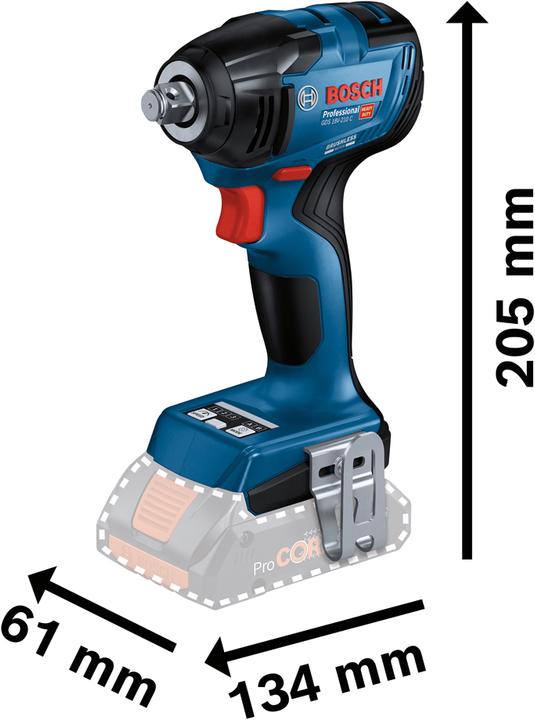 Produktbild Bosch Professional GDS 18V-210 C (Akkubetrieb)