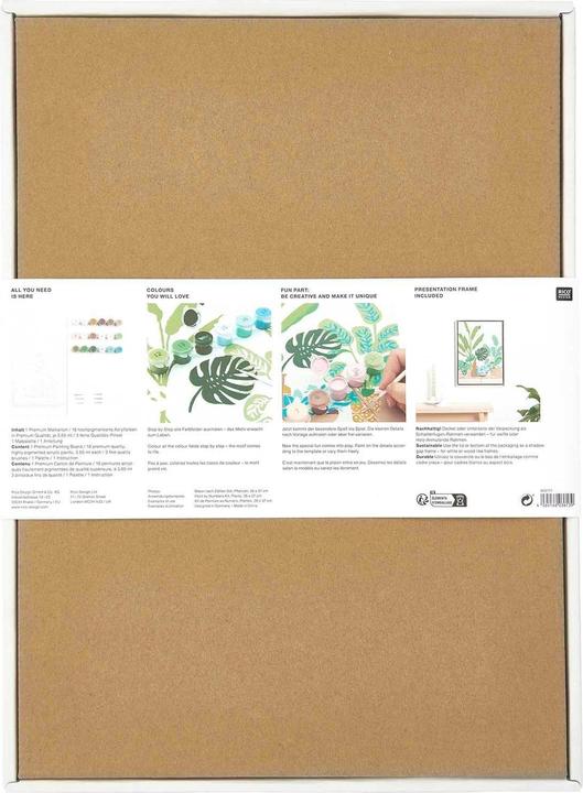 Image du produit Rico Design Peinture par numéros Plantes