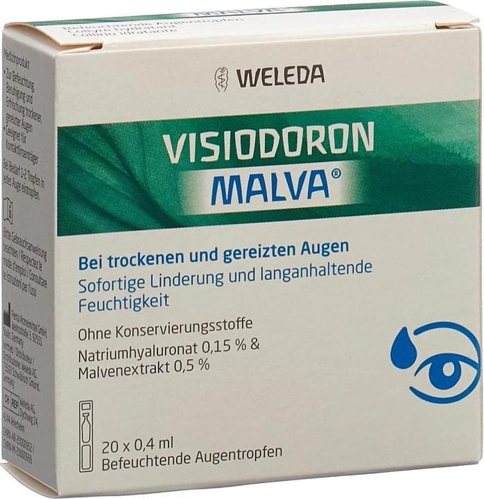 Produktbild Weleda Visiodoron Malva (8 ml, 20 x 0.4 ml)