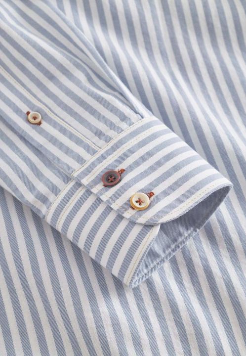 Produktbild Colours & Sons Langarmhemd Shirt Brushed Twill Stripes (L)