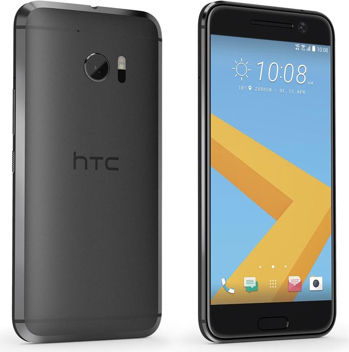 HTC 10 (32 GB, Carbon grey, 5.20", Single SIM, 12 Mpx, 4G)