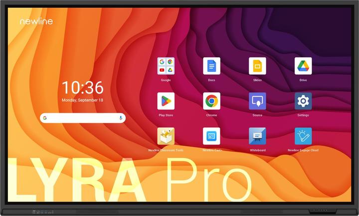 Actual product image Newline TT-7523QA Lyra Pro (190cm) (freight forwarding) (3840 x 2160 Pixels, 75")