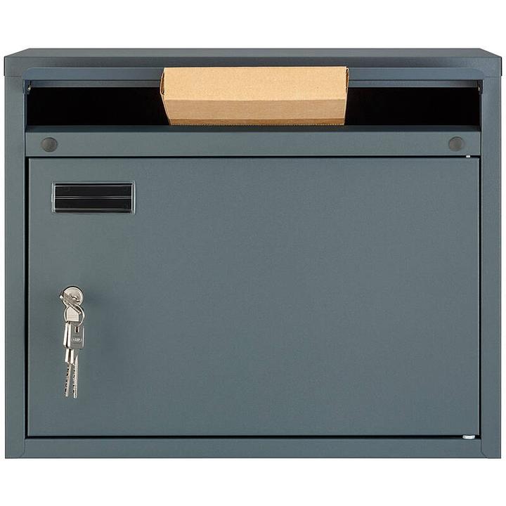 Produktbild SafePost 910PZ Briefkasten mit Profilzylinder anth