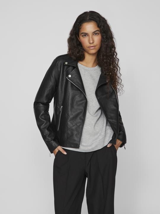 Actual product image Vila Biker Look Faux Leather Jacket (XXL)