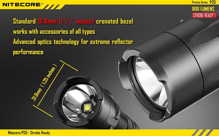 Produktbild Nitecore P20 (13.40 cm, 800 lm)