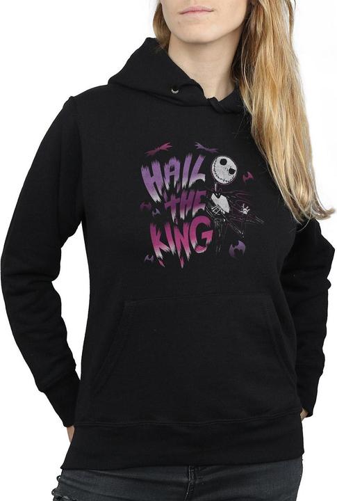 Image du produit Disney - Sweat à capuche NIGHTMARE BEFORE CHRISTMAS HAIL THE KING - Femme (XXL)