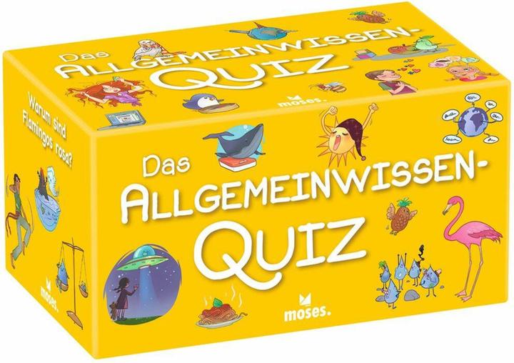 Produktbild MOS90347 - Das Allgemeinwissen-Quiz, 2-5 Spieler, ab 8 Jahren (DE-Ausgabe) (Deutsch)